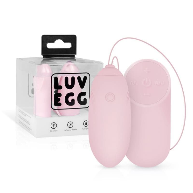 Виброяйце Luv Egg с дистанционно в розово