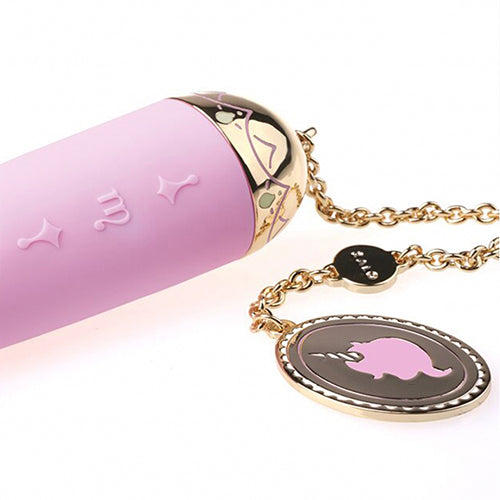 Вибратор Momoko с 18К злато Berry Violet