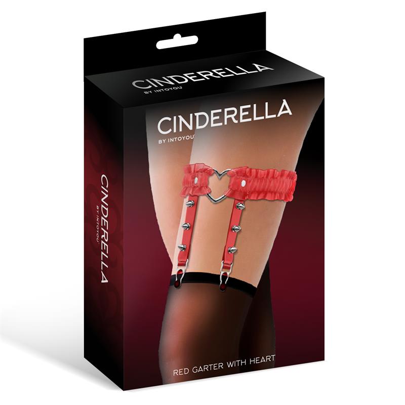 Жартиер със сърце и шипове Cinderella
