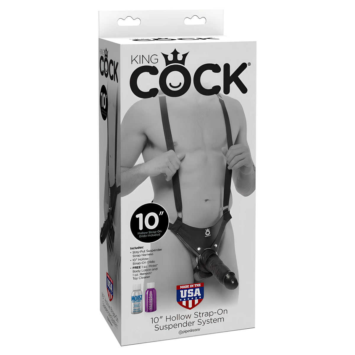 Страпон система King Cock Black – снимка 5