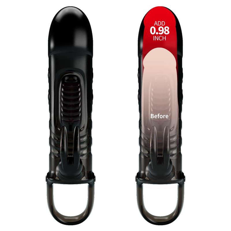Пенис удължител с вибрация Sloane Black