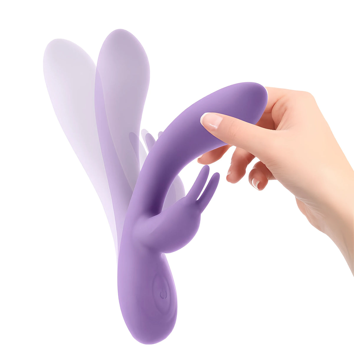 Вибратор Mauve с течен силикон – снимка 4