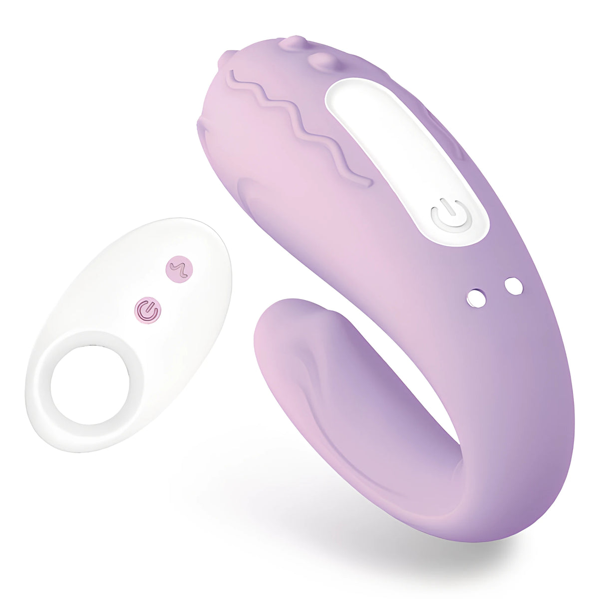 Вибратор за двойки BrightMauve с дистанционно от IntoYou