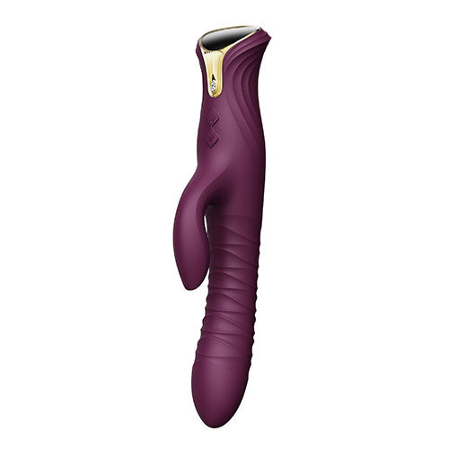 Вибратор Mose Velvet Purple с кристал Swarovski