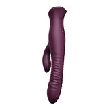 Вибратор Mose Velvet Purple с кристал Swarovski