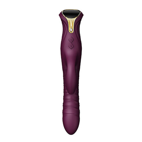 Вибратор Mose Velvet Purple с кристал Swarovski