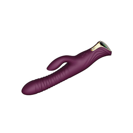 Вибратор Mose Velvet Purple с кристал Swarovski