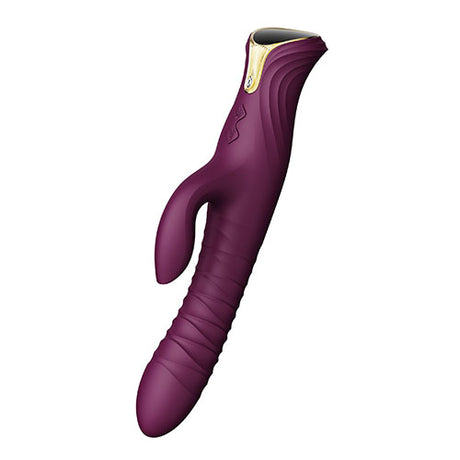 Вибратор Mose Velvet Purple с кристал Swarovski