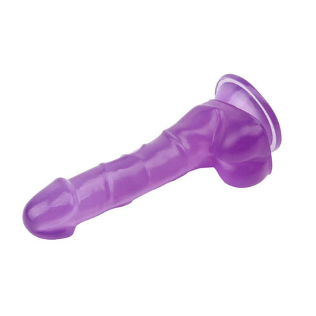 Дилдо Hi-Rubber 19.5 см, лилаво