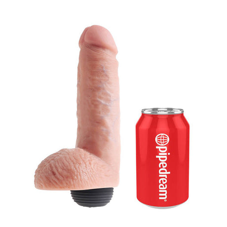Еякулиращо дилдо King Cock 20см