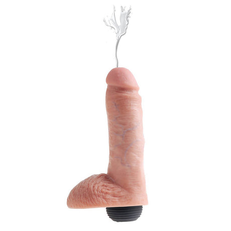 Еякулиращо дилдо King Cock 20см