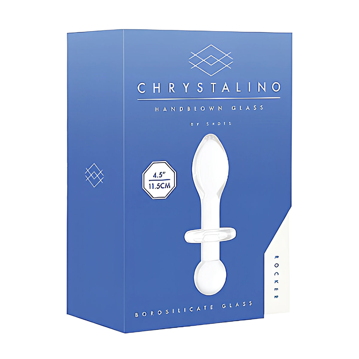 Анален разширител Chrystalino Rocker White – снимка 7