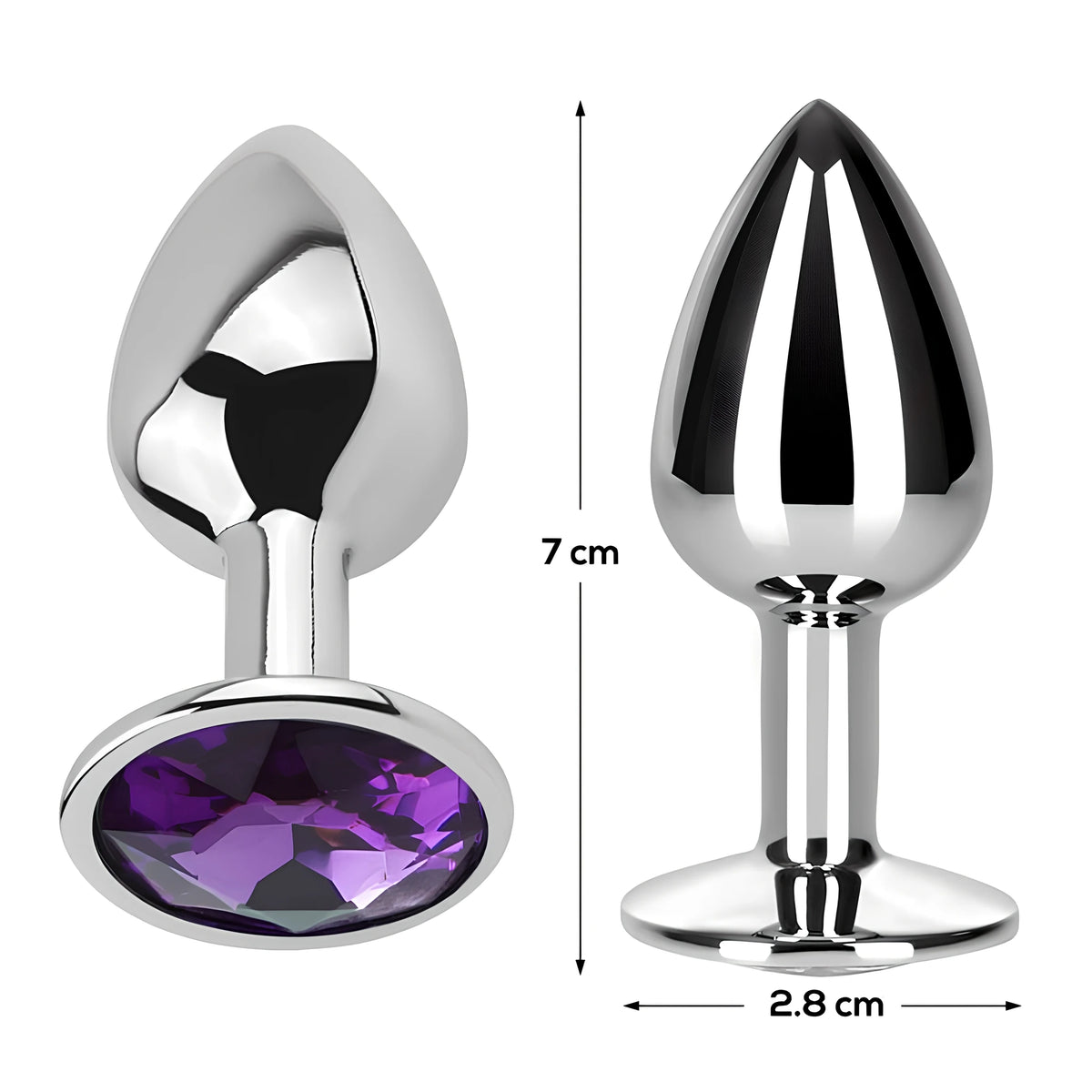 Анален разширител Purple Amethyst S – снимка 2