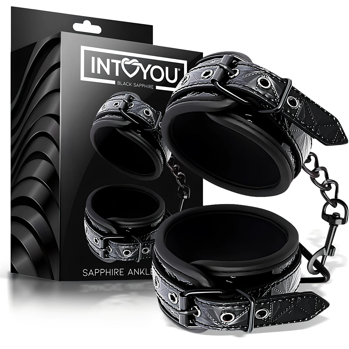 Белезници за крака Black Sapphire от IntoYou