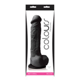 Дилдо Colours Pleasures 20 см, черно
