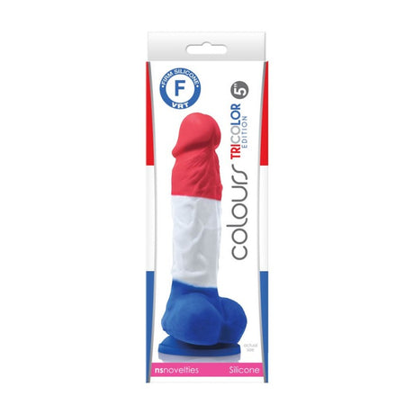 Дилдо Colours Pleasures 13см, три цвята