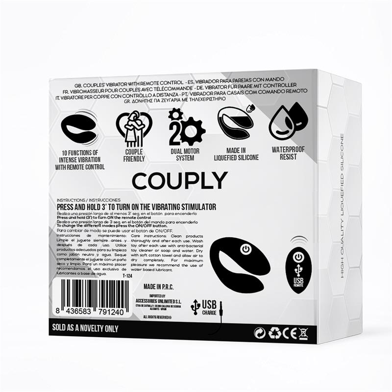 Вибратор за двойки Couply