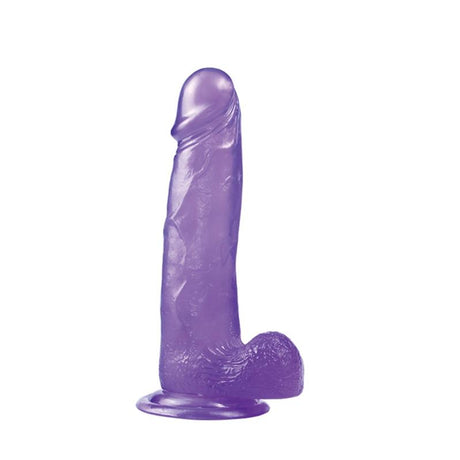 Дилдо Jelly Studs Large в лилаво