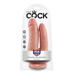 Дилдо King Cock Double Penetrator от Pipedream