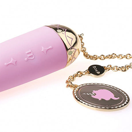Вибратор Momoko с 18К злато Berry Violet