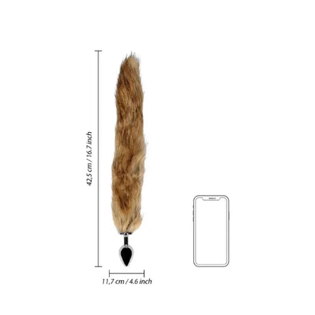 Анален разширител Fox Tail Brown
