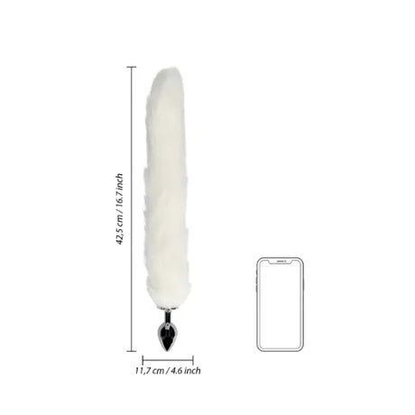 Анален разширител Fox Tail White
