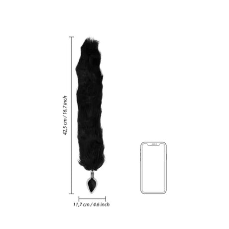 Анален разширител Fox Tail Black