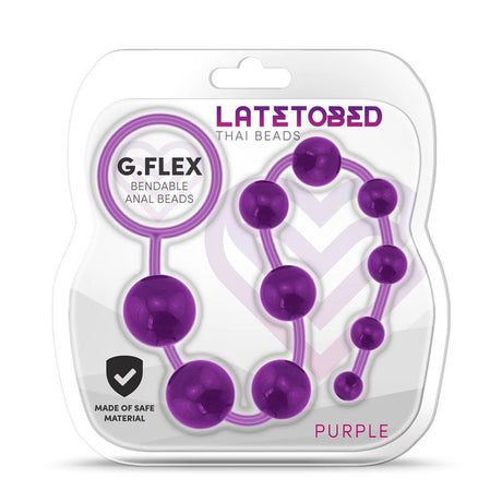Анална броеница GFlex лилава
