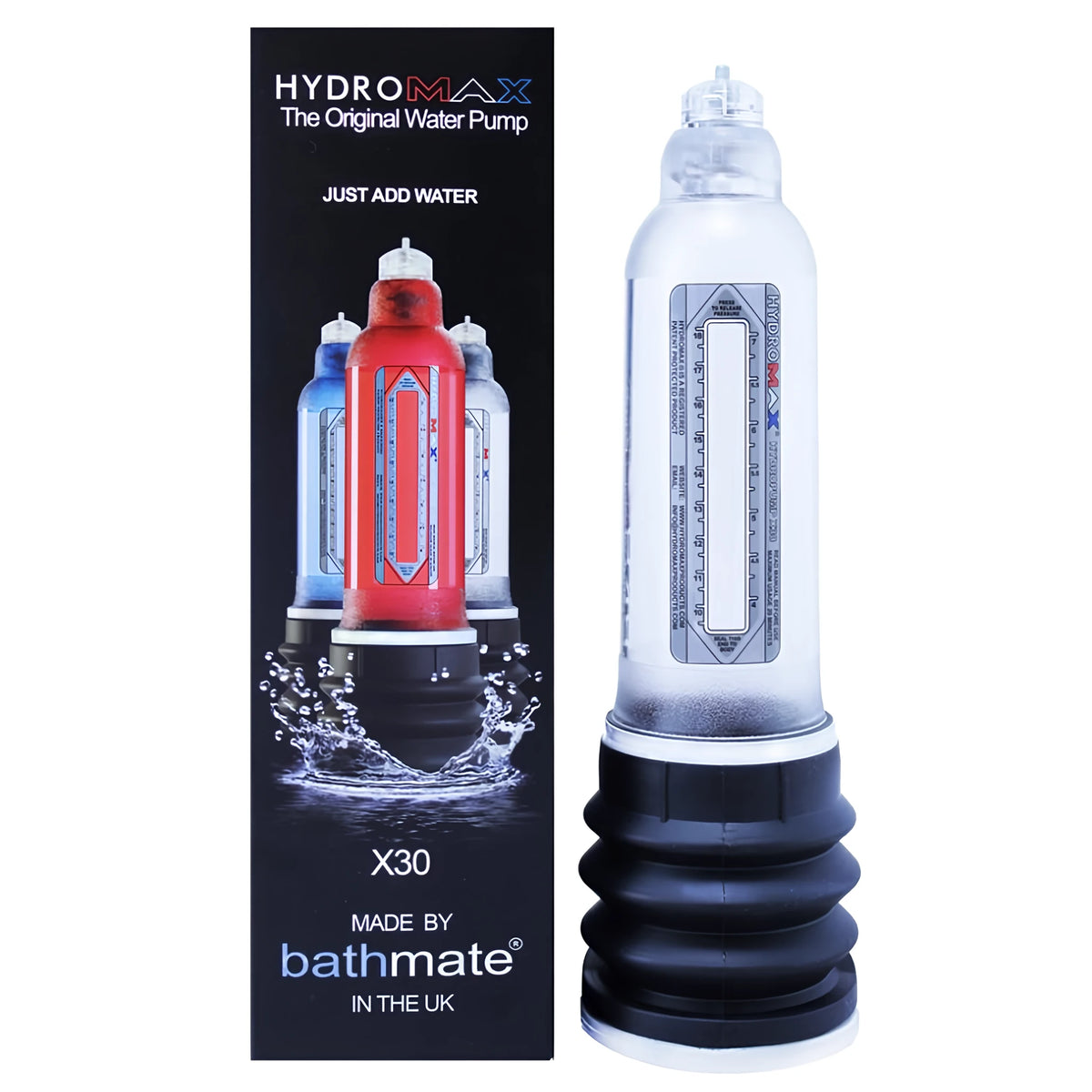Хидропомпа за пенис Hydromax X30 от BathMate