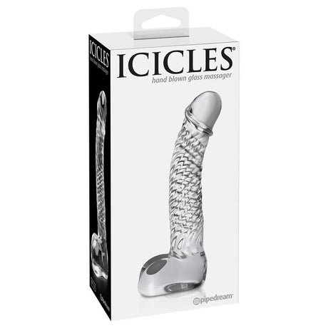 Стъклено дилдо Icicles No 61