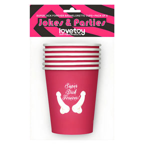 Картонени парти чаши 6 бр от Lovetoy
