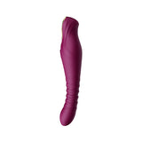 Вибратор Пулсатор King с кристал Swarovski Velvet Purple