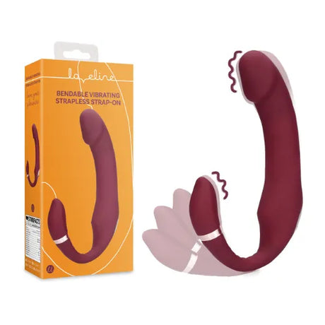Вибратор Bendable Strapless Strap-on