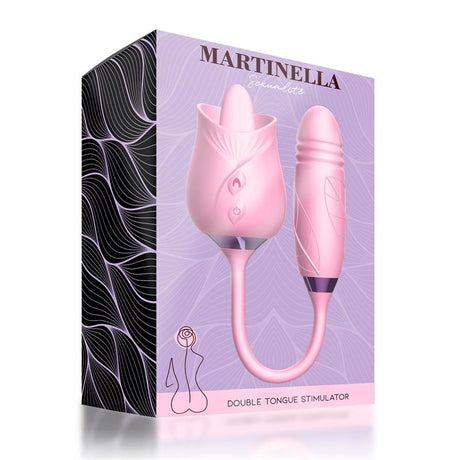 2 в 1 Клитор стимулатор и мини вибратор Martinella