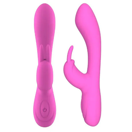 Вибратор Mauve Pink с течен силикон