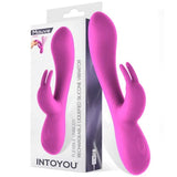 Вибратор Mauve Pink с течен силикон