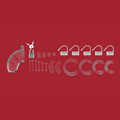 Клетка за пенис ManCage 01 прозрачна