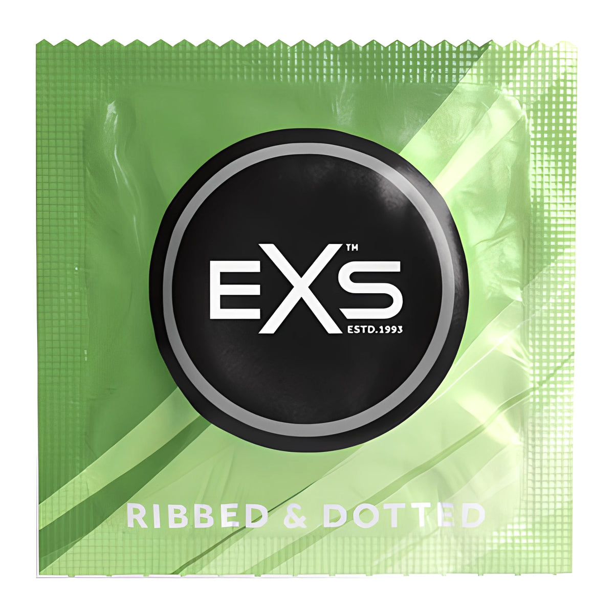 Презервативи EXS Ribbed and Dotted - 5 бр