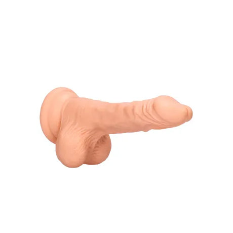 Дилдо с тестиси Real Rock 17 cm Flesh