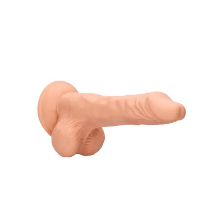 Дилдо с тестиси Real Rock 20 cm Flesh