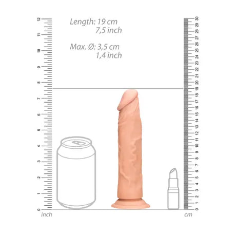Дилдо Real Rock 17 cm Flesh