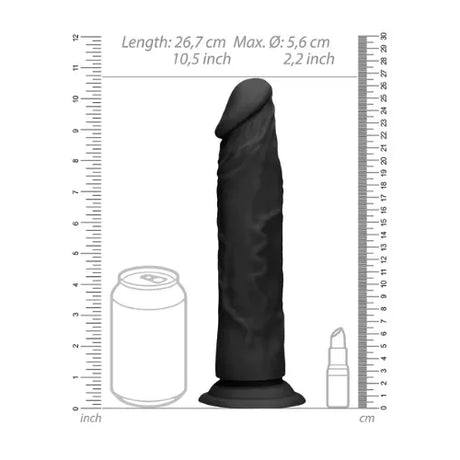 Дилдо Real Rock 25 cm Black