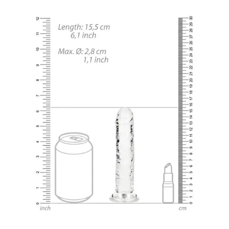 Дилдо Crystal Clear 14,5 см