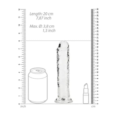 Дилдо Crystal Clear 18 см