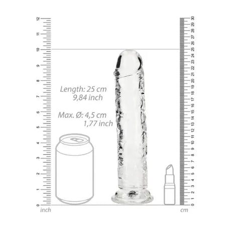 Дилдо Crystal Clear 23 см