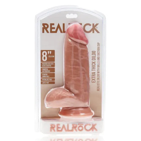 Дилдо с тестиси Extra Thick 20,3 см