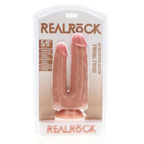 Дилдо Double Trouble Real Rock
