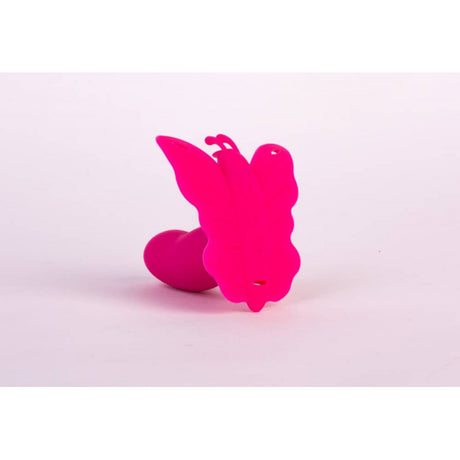 Вибратор с клитор стимулатор Lydia I Smart Butterfly Pink