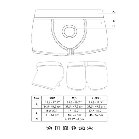 Vibrating Strap-on Boxer M/L