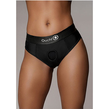 Strap-on thong with removable rear straps M/L